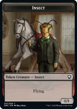 0007 Insect Token T Commander: Dominaria United