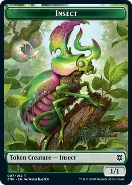 0007 Insect Token T Zendikar Rising