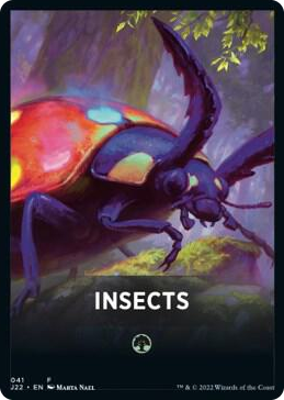 0041 Insects Theme Card T Jumpstart 2022