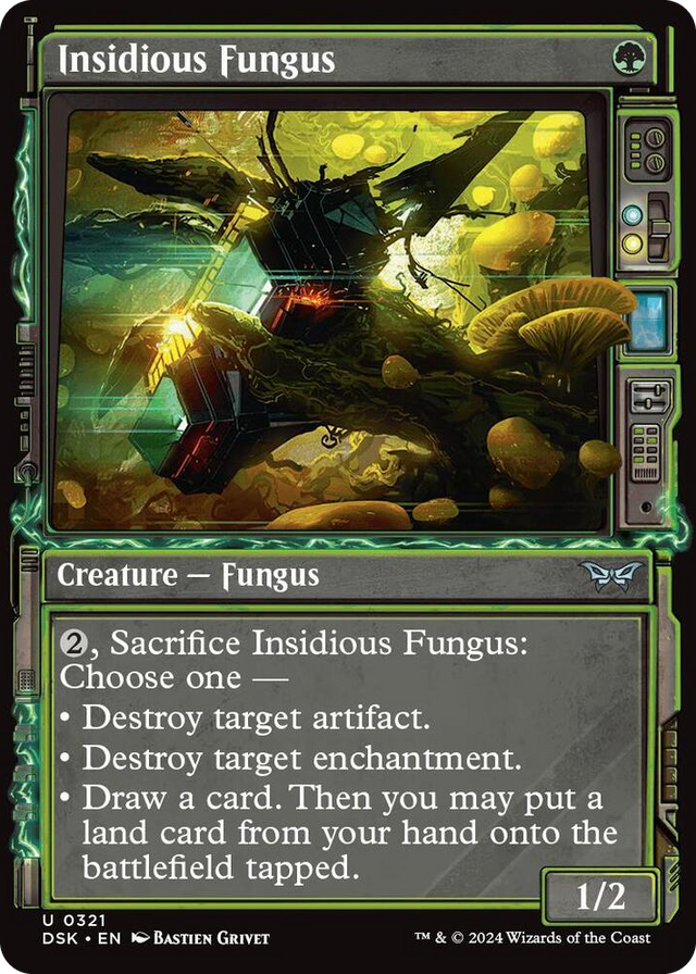 0321 Insidious Fungus (Showcase) U Duskmourn: House of Horror