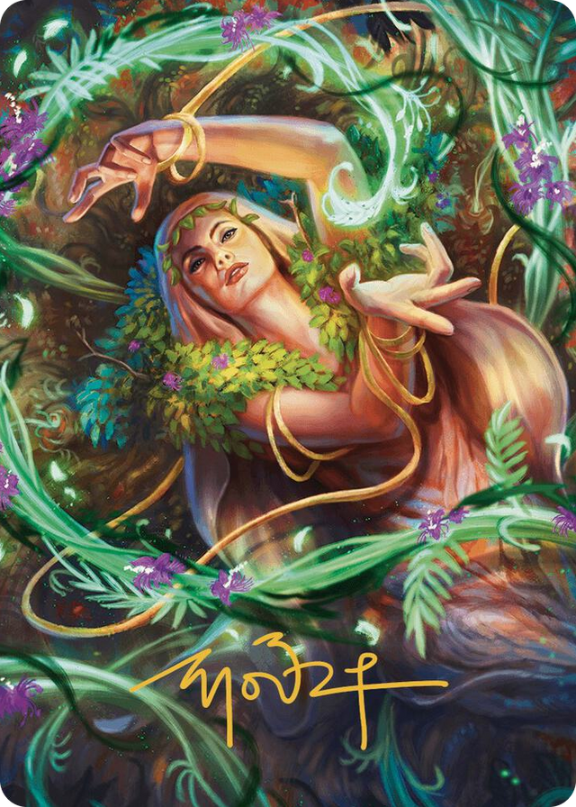 0034 Insidious Roots Art Card (Gold-Stamped Signature) S Art Series: Murders at Karlov Manor