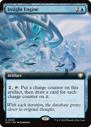 0026 Insight Engine (Extended Art) R Commander: Edge of Eternities