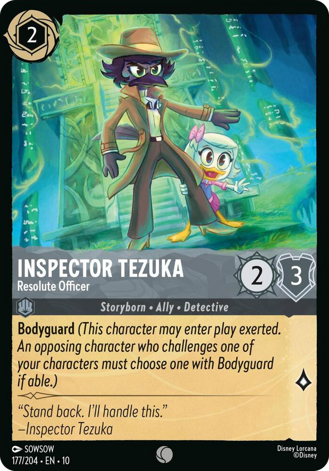 0177 Inspector Tezuka - Resolute Officer Common Whispers in the Well