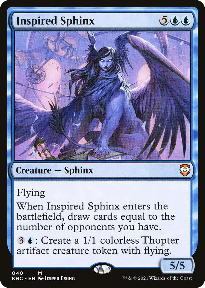 0040 Inspired Sphinx M Commander: Kaldheim