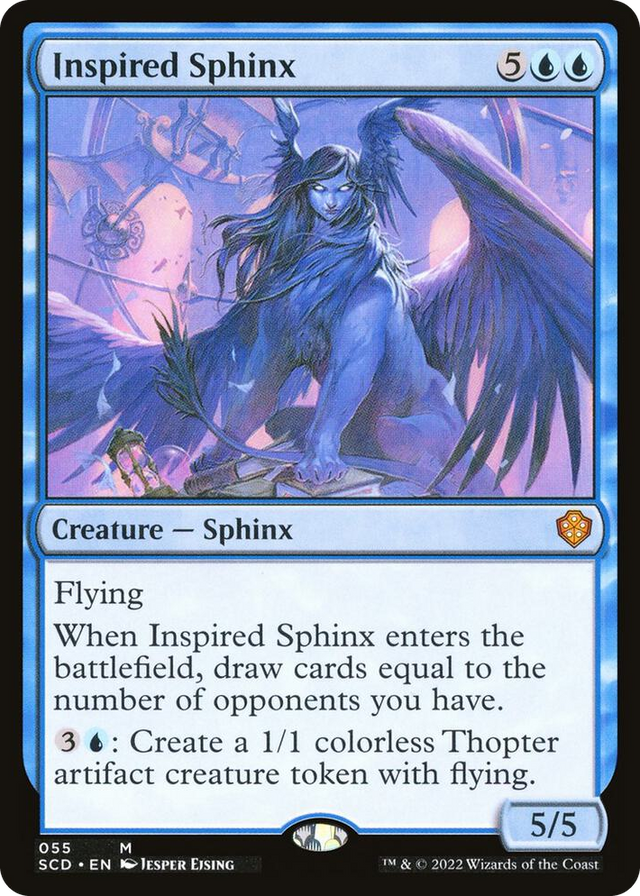 0055 Inspired Sphinx M Starter Commander Decks
