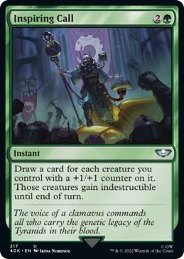 0217 Inspiring Call U Universes Beyond: Warhammer 40,000