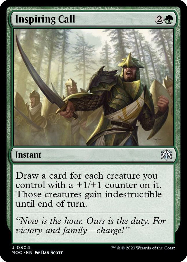 0304 Inspiring Call U Commander: March of the Machine