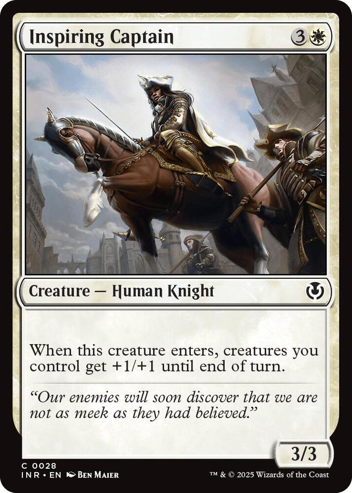 0028 Inspiring Captain C Innistrad Remastered