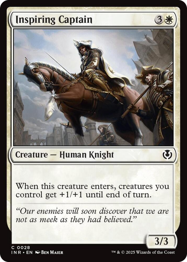 0028 Inspiring Captain C Innistrad Remastered
