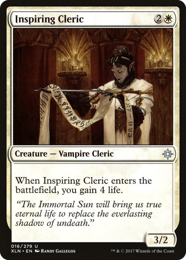 0016 Inspiring Cleric U Ixalan