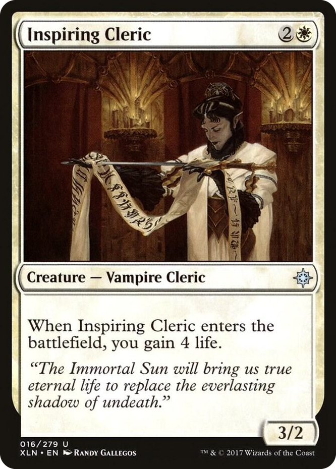 0016 Inspiring Cleric U Ixalan