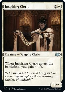 0199 Inspiring Cleric U Jumpstart 2022