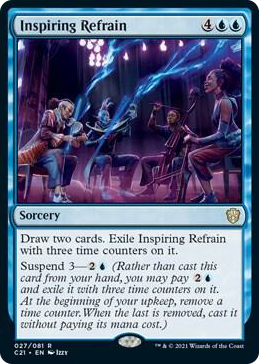 0027 Inspiring Refrain R Commander 2021