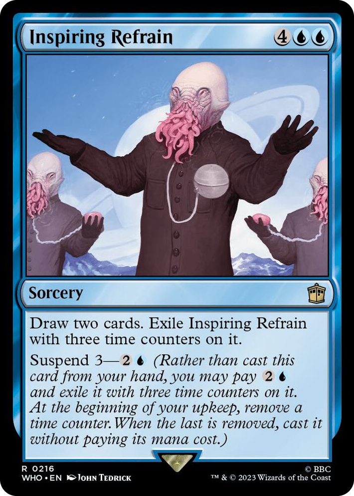 0216 Inspiring Refrain R Universes Beyond: Doctor Who