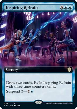 0354 Inspiring Refrain (Extended Art) R Commander 2021