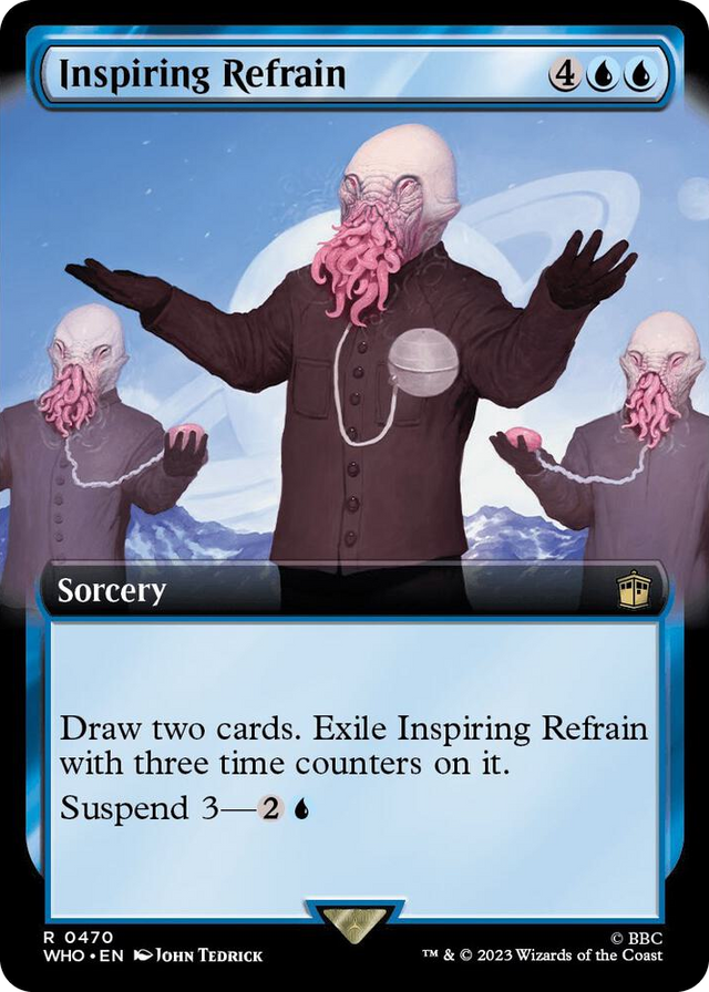0470 Inspiring Refrain (Extended Art) R Universes Beyond: Doctor Who