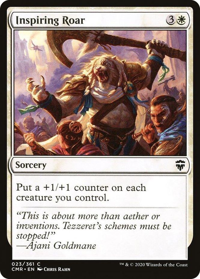 0023 Inspiring Roar C Commander Legends