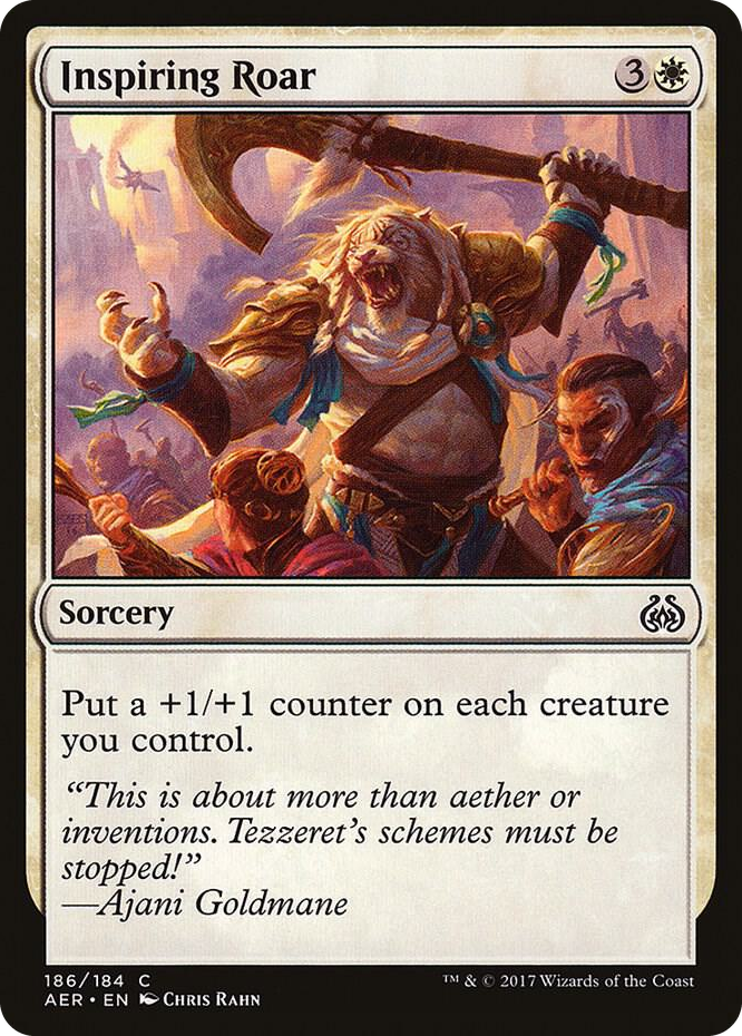 Inspiring Roar #186 C - Aether Revolt Pokemon card