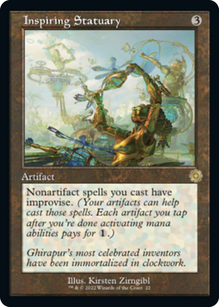0022 Inspiring Statuary R The Brothers' War: Retro Frame Artifacts