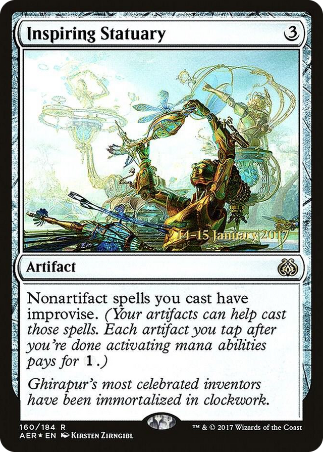 0160 Inspiring Statuary R Prerelease Cards