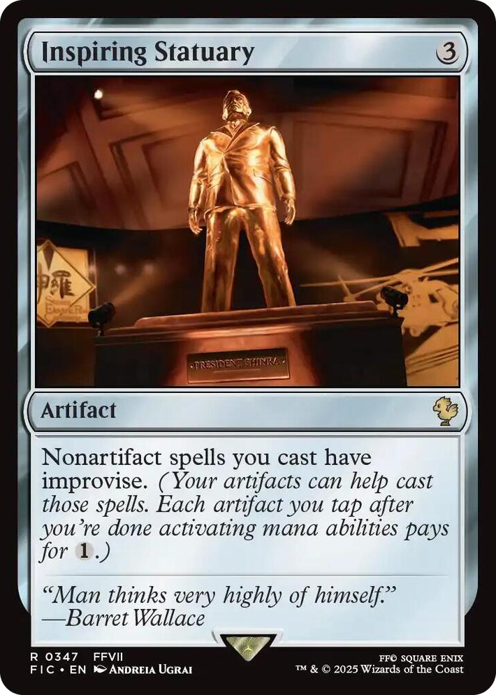 0347 Inspiring Statuary R Commander: FINAL FANTASY