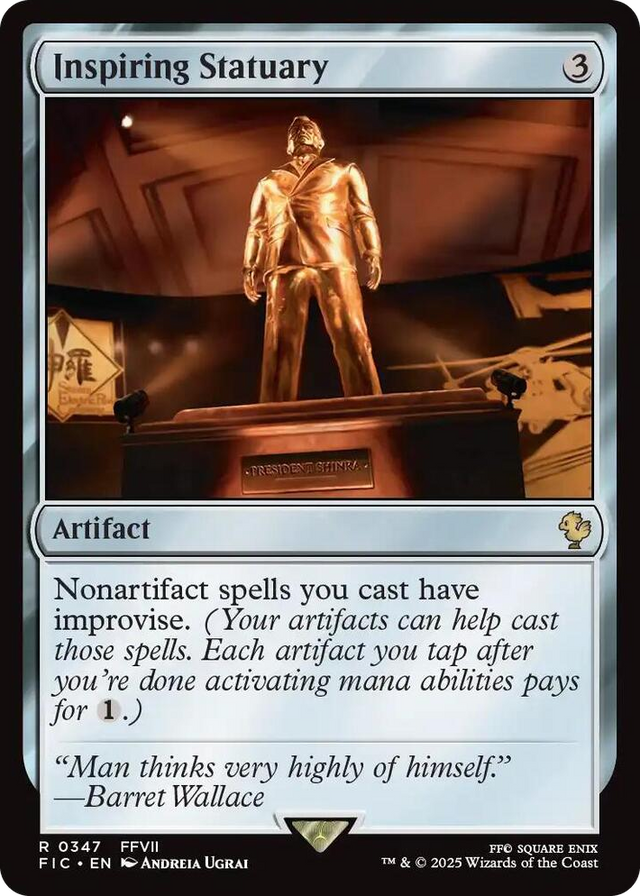 0347 Inspiring Statuary R Commander: FINAL FANTASY