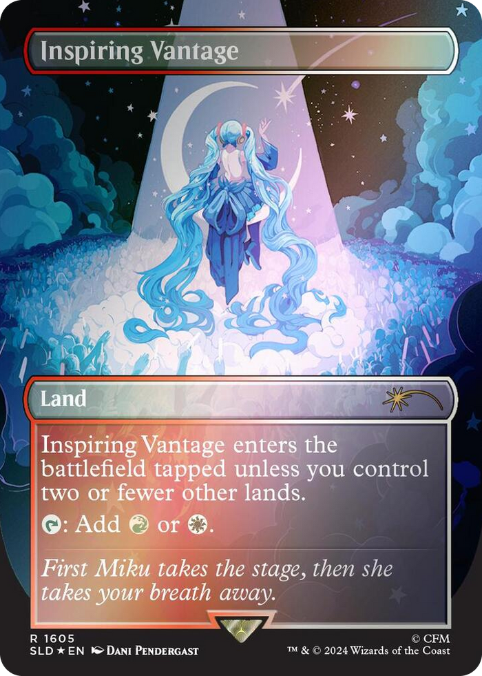 Inspiring Vantage (1605) (Rainbow Foil) #1605 R - Secret Lair Drop Series Pokemon card
