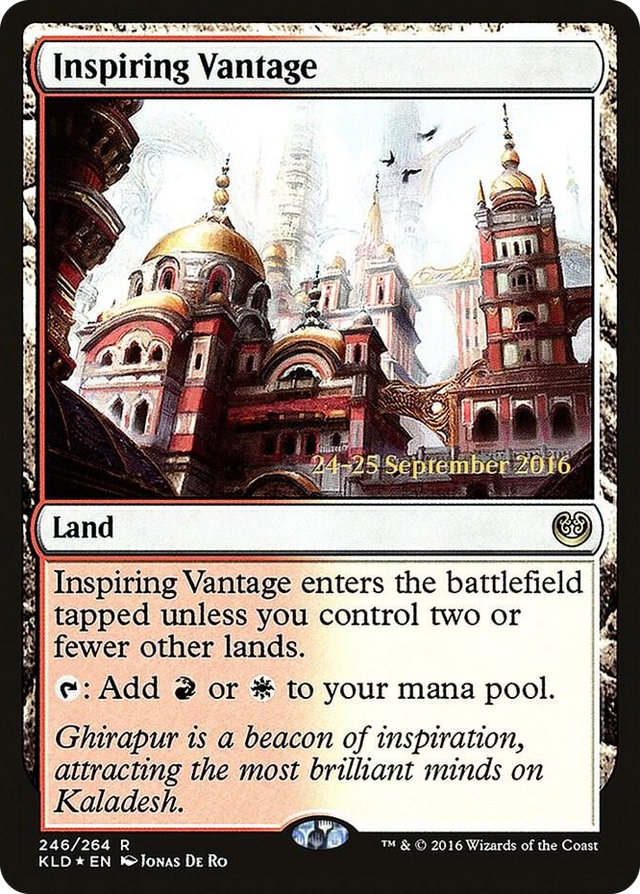 0246 Inspiring Vantage (KLD) R Prerelease Cards