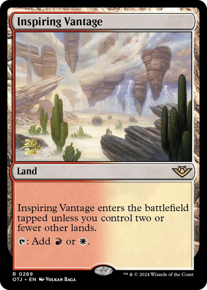 0269 Inspiring Vantage (OTJ) R Prerelease Cards