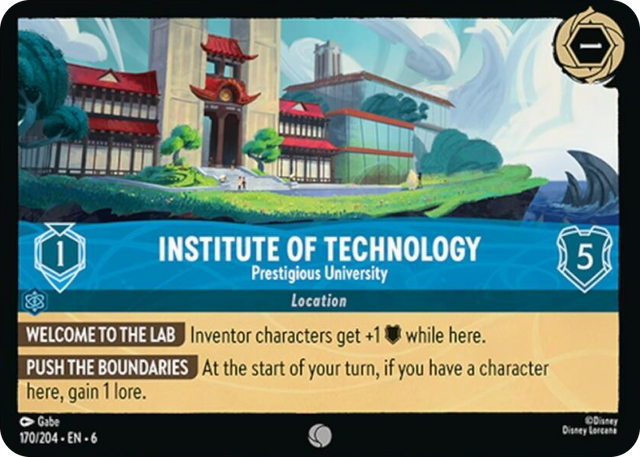 0170 Institute of Technology - Prestigious University Common Azurite Sea