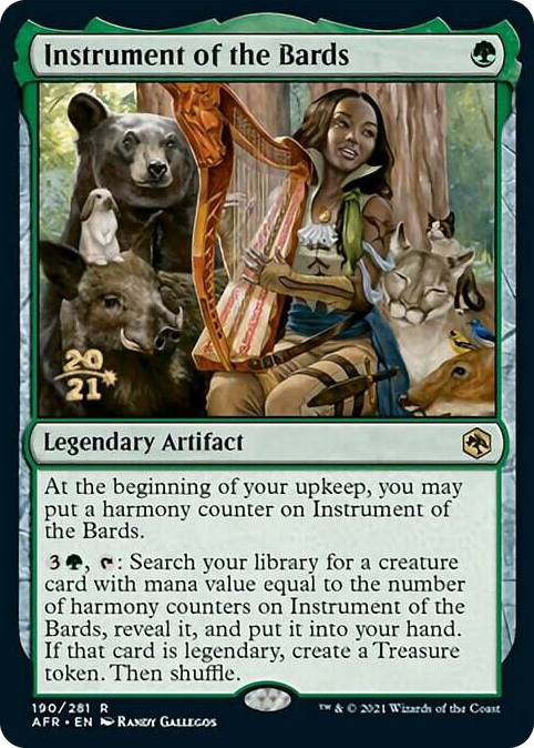 Instrument of the Bards #190 R - Prerelease Cards Pokemon card