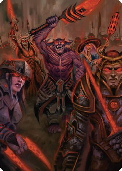 0067 Insurrection Art Card S Art Series: Commander Masters