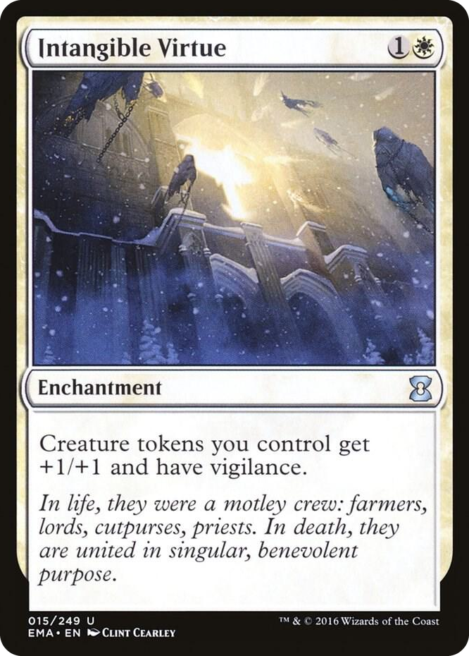 Intangible Virtue #15 U - Eternal Masters Pokemon card