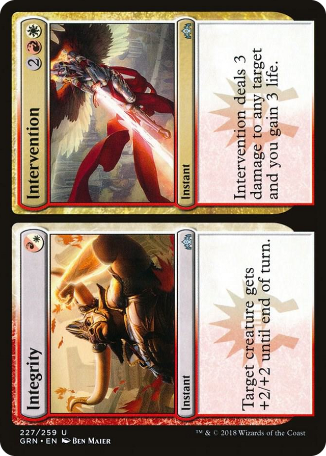 0227 Integrity // Intervention U Guilds of Ravnica
