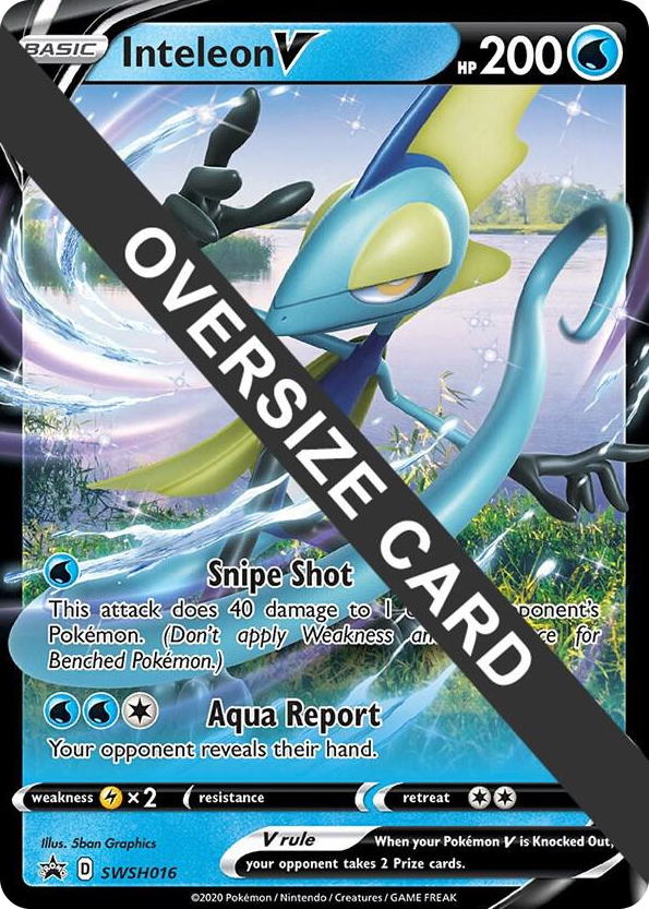 0016 Inteleon V - SWSH016 Promo Jumbo Cards