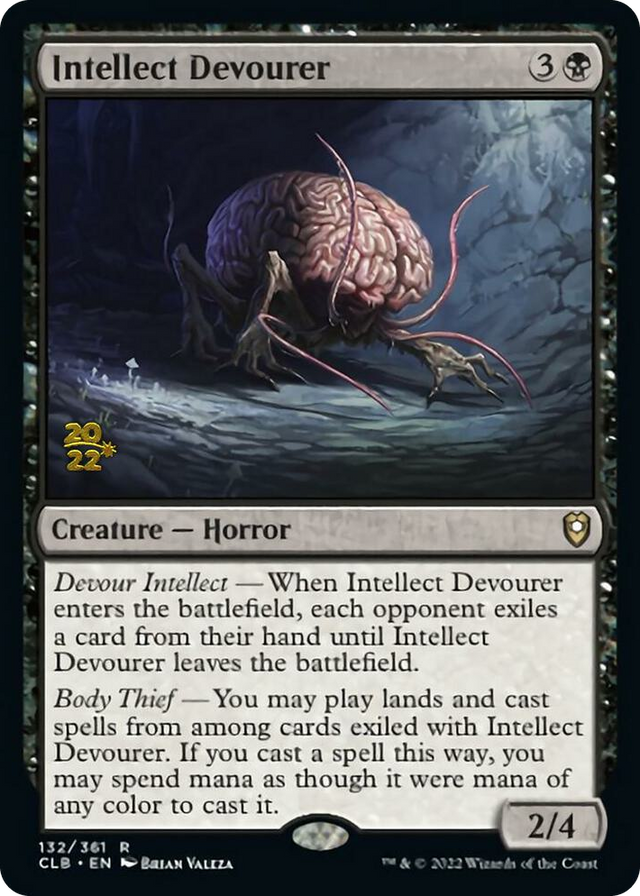 0132 Intellect Devourer R Prerelease Cards