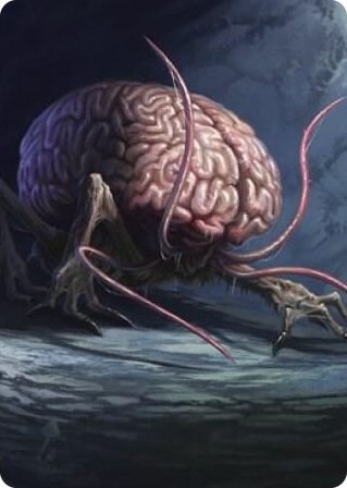 0020 Intellect Devourer Art Card S Art Series: Commander Legends: Battle for Baldur's Gate