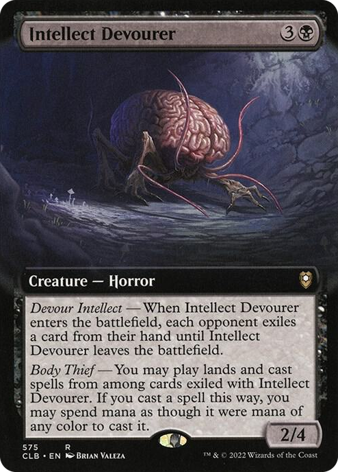 0575 Intellect Devourer (Extended Art) R Commander Legends: Battle for Baldur's Gate