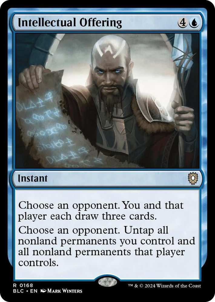 0168 Intellectual Offering R Commander: Bloomburrow