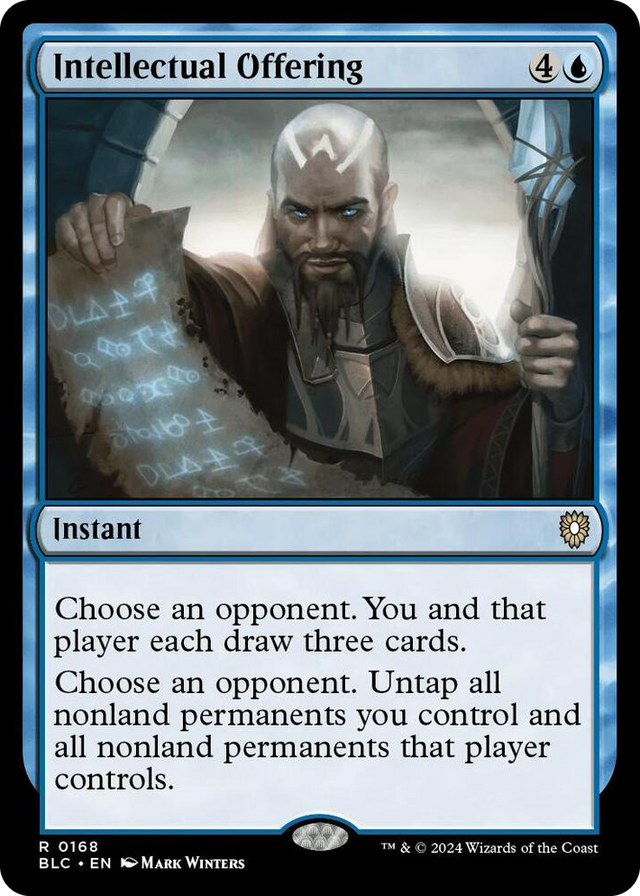 0168 Intellectual Offering R Commander: Bloomburrow