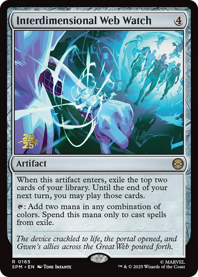 0165 Interdimensional Web Watch R Prerelease Cards