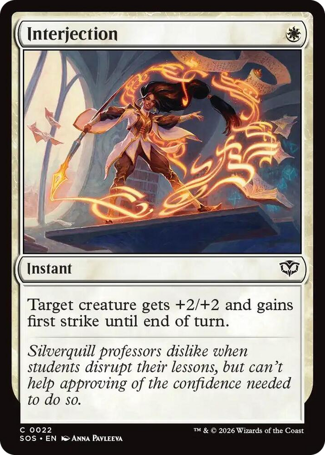 0022 Interjection C Secrets of Strixhaven