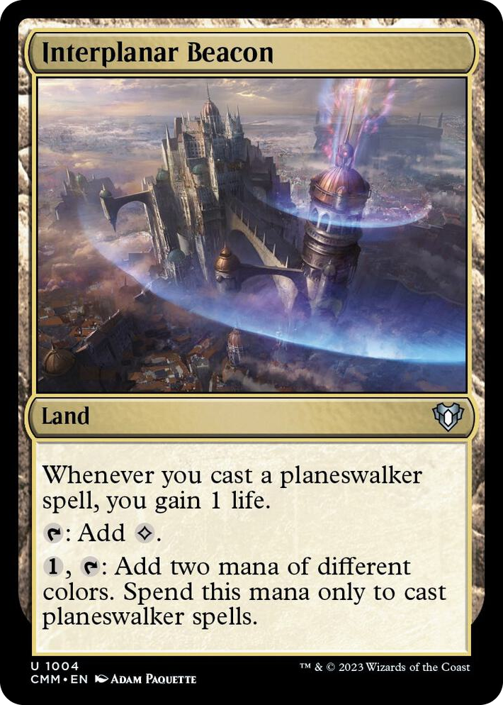 1004 Interplanar Beacon U Commander Masters