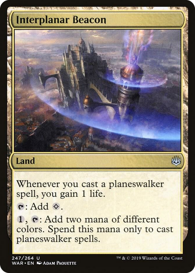 0247 Interplanar Beacon U War of the Spark