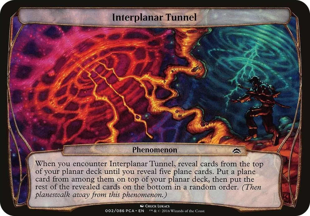 0002 Interplanar Tunnel (Planechase Anthology) S Oversize Cards