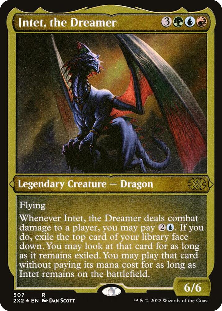 0507 Intet, the Dreamer (Foil Etched) R Double Masters 2022