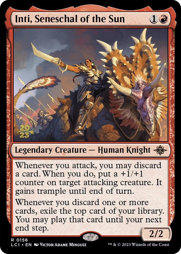 0156 Inti, Seneschal of the Sun R Prerelease Cards
