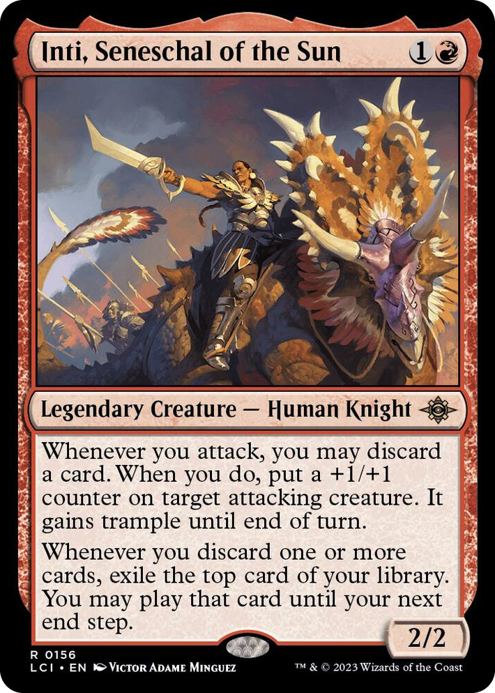 0156 Inti, Seneschal of the Sun R The Lost Caverns of Ixalan