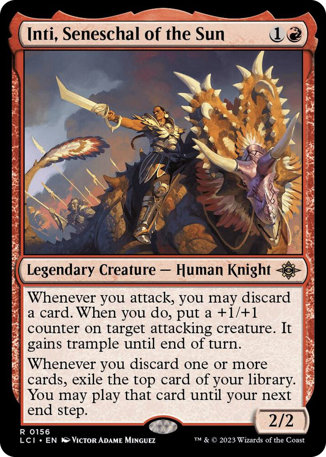 0156 Inti, Seneschal of the Sun R The Lost Caverns of Ixalan
