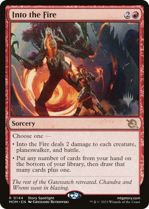 0144 Into the Fire R Promo Pack: March of the Machine
